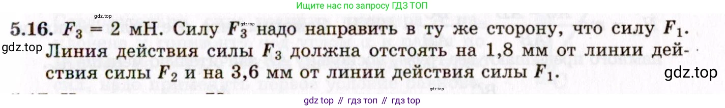 ГДЗ Физика, 8-11 класс Учебник, задачник, авторы: Гельфгат Илья Маркович, Генденштейн Лев Элевич, Кирик Леонид Анатольевич, издательство Илекса, Москва, 2005, страница 29, номер 5.16, Решение