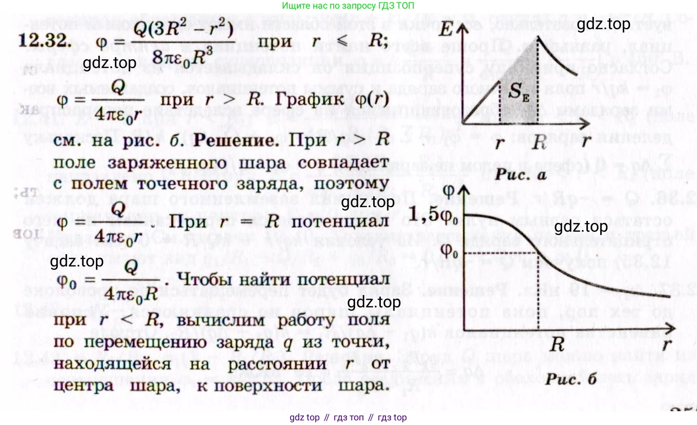 ГДЗ Физика, 8-11 класс Учебник, задачник, авторы: Гельфгат Илья Маркович, Генденштейн Лев Элевич, Кирик Леонид Анатольевич, издательство Илекса, Москва, 2005, страница 71, номер 12.32, Решение