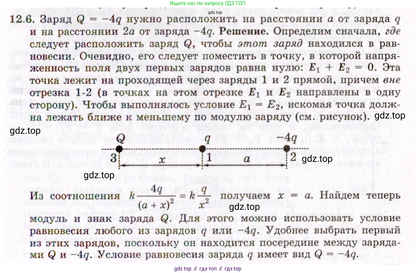 ГДЗ Физика, 8-11 класс Учебник, задачник, авторы: Гельфгат Илья Маркович, Генденштейн Лев Элевич, Кирик Леонид Анатольевич, издательство Илекса, Москва, 2005, страница 68, номер 12.6, Решение