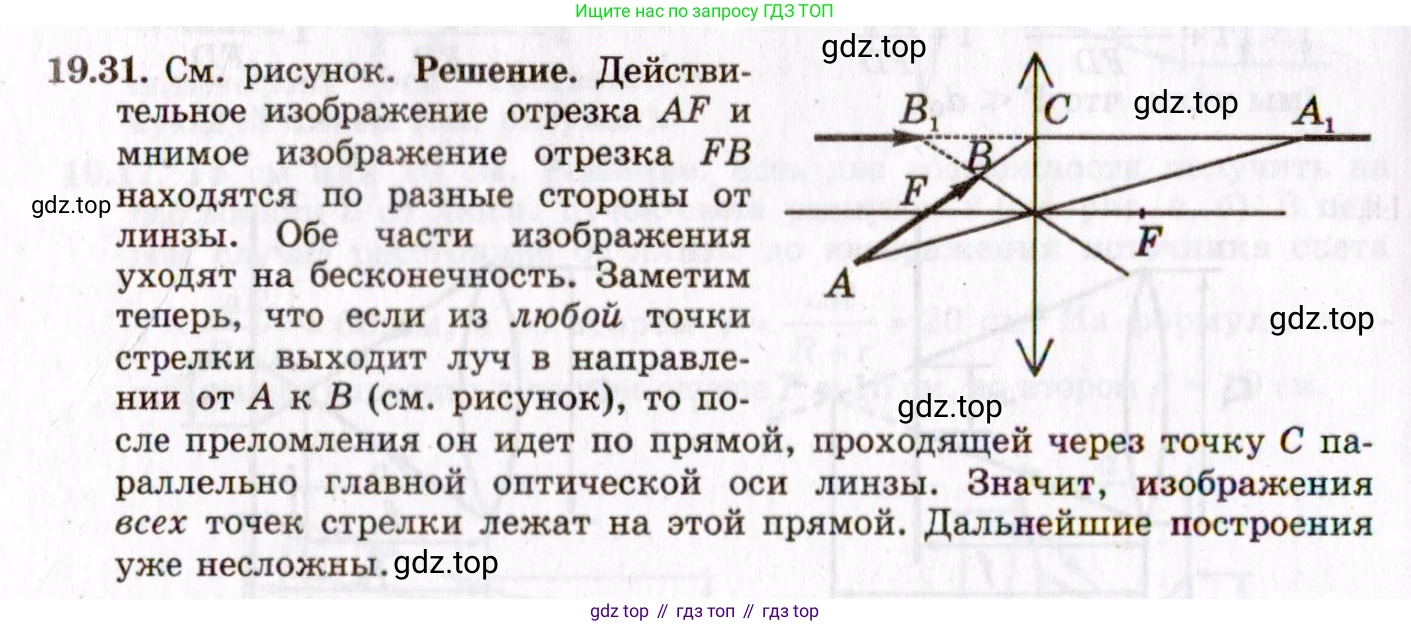 ГДЗ Физика, 8-11 класс Учебник, задачник, авторы: Гельфгат Илья Маркович, Генденштейн Лев Элевич, Кирик Леонид Анатольевич, издательство Илекса, Москва, 2005, страница 119, номер 19.31, Решение