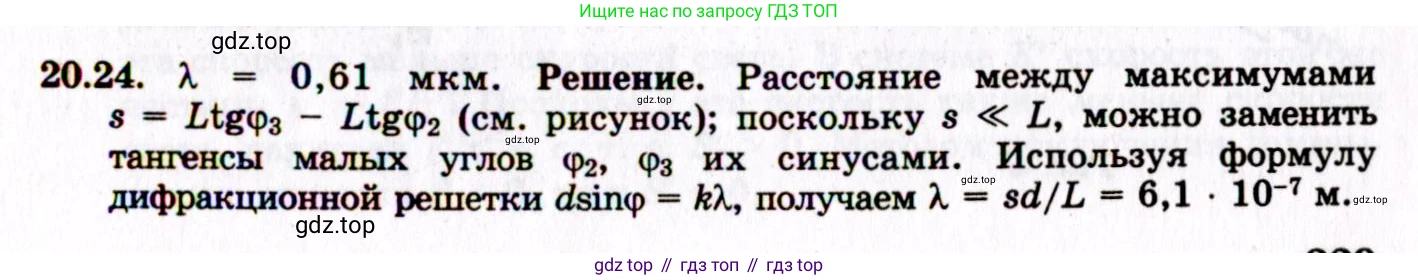 ГДЗ Физика, 8-11 класс Учебник, задачник, авторы: Гельфгат Илья Маркович, Генденштейн Лев Элевич, Кирик Леонид Анатольевич, издательство Илекса, Москва, 2005, страница 127, номер 20.24, Решение