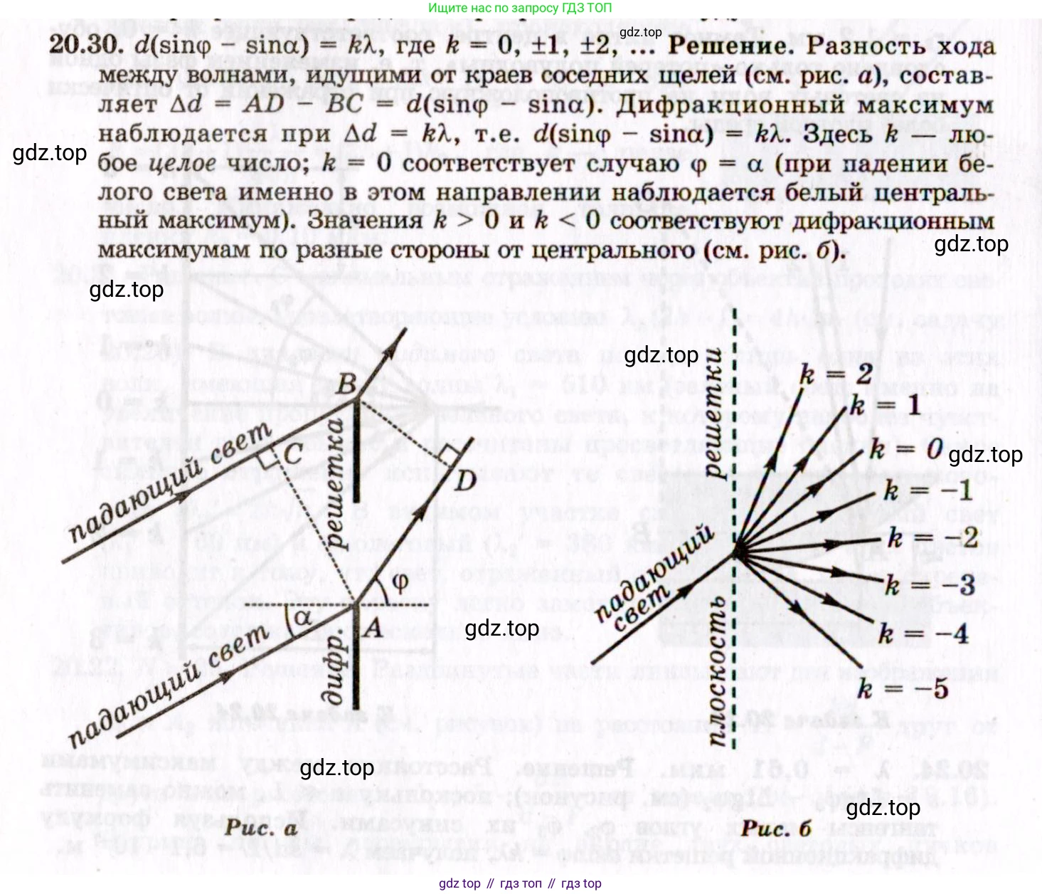 ГДЗ Физика, 8-11 класс Учебник, задачник, авторы: Гельфгат Илья Маркович, Генденштейн Лев Элевич, Кирик Леонид Анатольевич, издательство Илекса, Москва, 2005, страница 127, номер 20.30, Решение