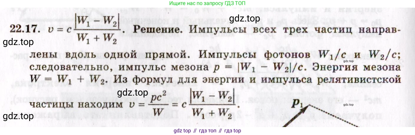 ГДЗ Физика, 8-11 класс Учебник, задачник, авторы: Гельфгат Илья Маркович, Генденштейн Лев Элевич, Кирик Леонид Анатольевич, издательство Илекса, Москва, 2005, страница 132, номер 22.17, Решение