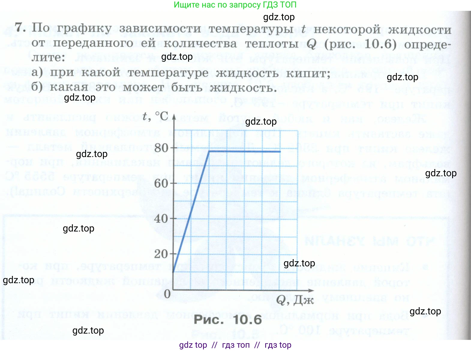 Физика, 8 класс Учебник, авторы: Генденштейн Лев Элевич, Булатова Альбина Александрова, Корнильев Игорь Николаевич, Кошкина Анжелика Васильевна, издательство Просвещение, Москва, 2019, бирюзового цвета, Часть 1, страница 90, номер 7, Условие