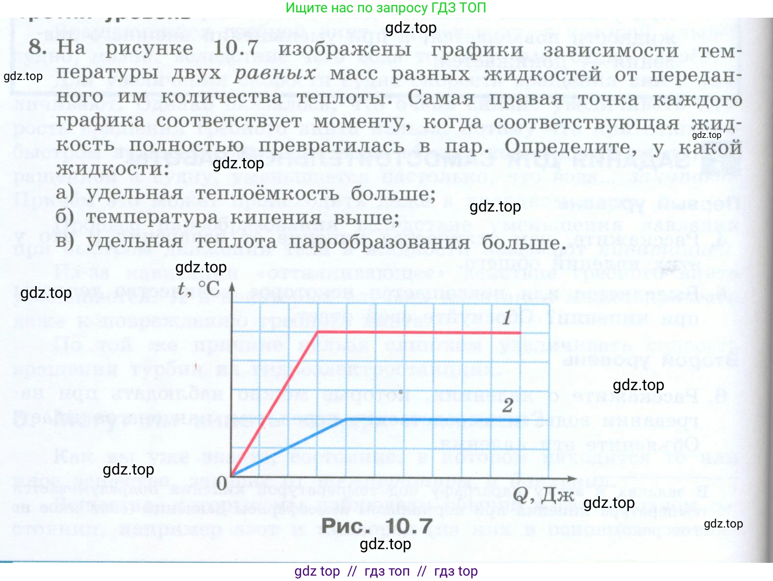 Физика, 8 класс Учебник, авторы: Генденштейн Лев Элевич, Булатова Альбина Александрова, Корнильев Игорь Николаевич, Кошкина Анжелика Васильевна, издательство Просвещение, Москва, 2019, бирюзового цвета, Часть 1, страница 90, номер 8, Условие