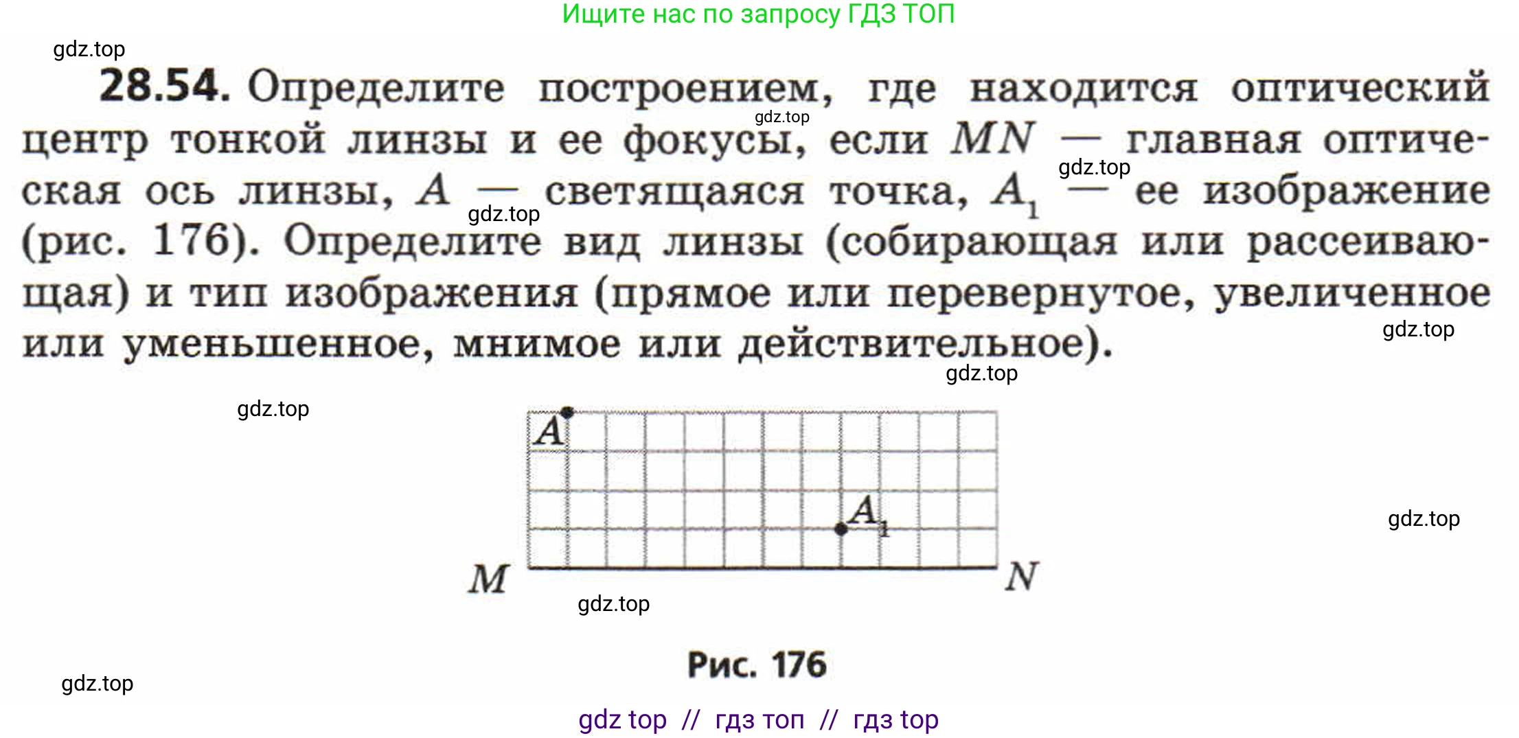 Физика, 8 класс Задачник, авторы: Генденштейн Лев Элевич, Кирик Леонид Анатольевич, Гельфгат Илья Маркович, издательство Мнемозина, Москва, 2009, салатового цвета, страница 148, номер 28.54, Условие