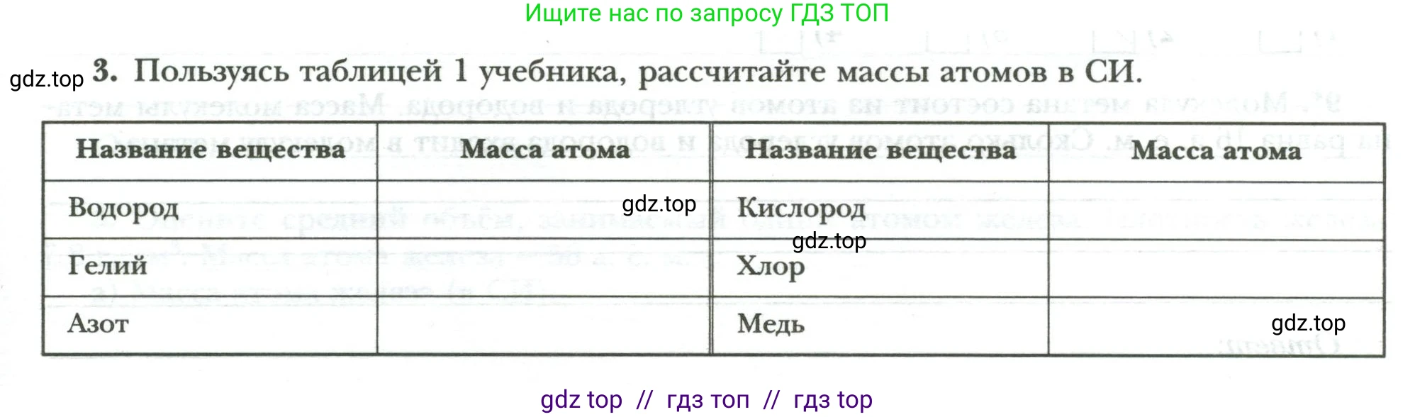 Физика, 8 класс рабочая тетрадь, авторы: Грачев Александр Васильевич, Погожев Владимир Александрович, Боков Павел Юрьевич, Вишнякова Екатерина Анатольевна, издательство Просвещение, Москва, 2008, Часть 1, страница 5, номер 3, Условие