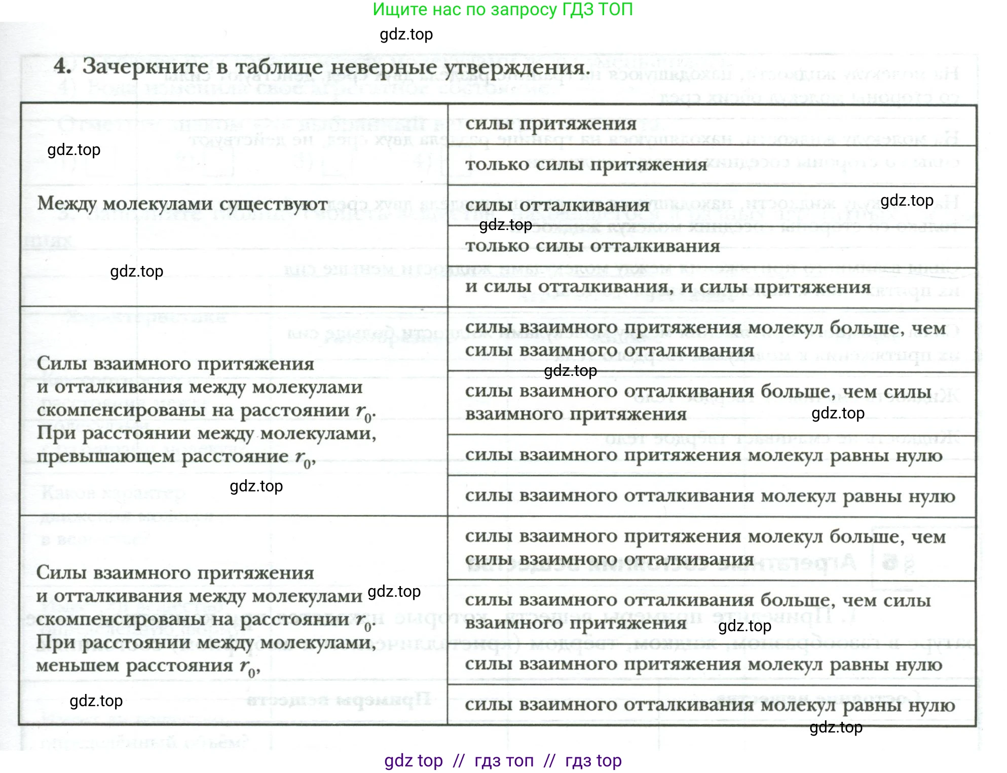 Физика, 8 класс рабочая тетрадь, авторы: Грачев Александр Васильевич, Погожев Владимир Александрович, Боков Павел Юрьевич, Вишнякова Екатерина Анатольевна, издательство Просвещение, Москва, 2008, Часть 1, страница 13, номер 4, Условие