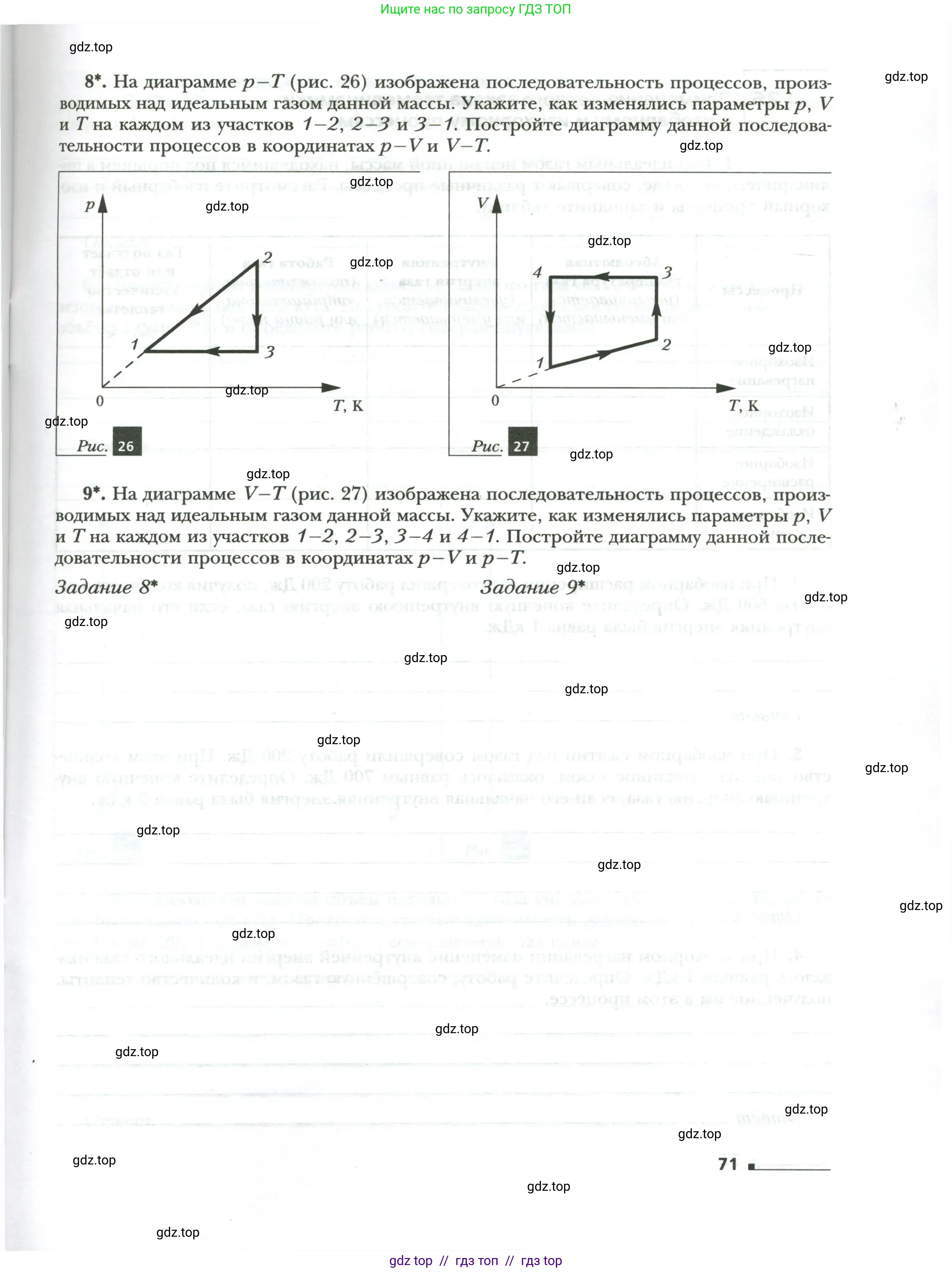 Физика, 8 класс рабочая тетрадь, авторы: Грачев Александр Васильевич, Погожев Владимир Александрович, Боков Павел Юрьевич, Вишнякова Екатерина Анатольевна, издательство Просвещение, Москва, 2008, Часть 1, страница 71