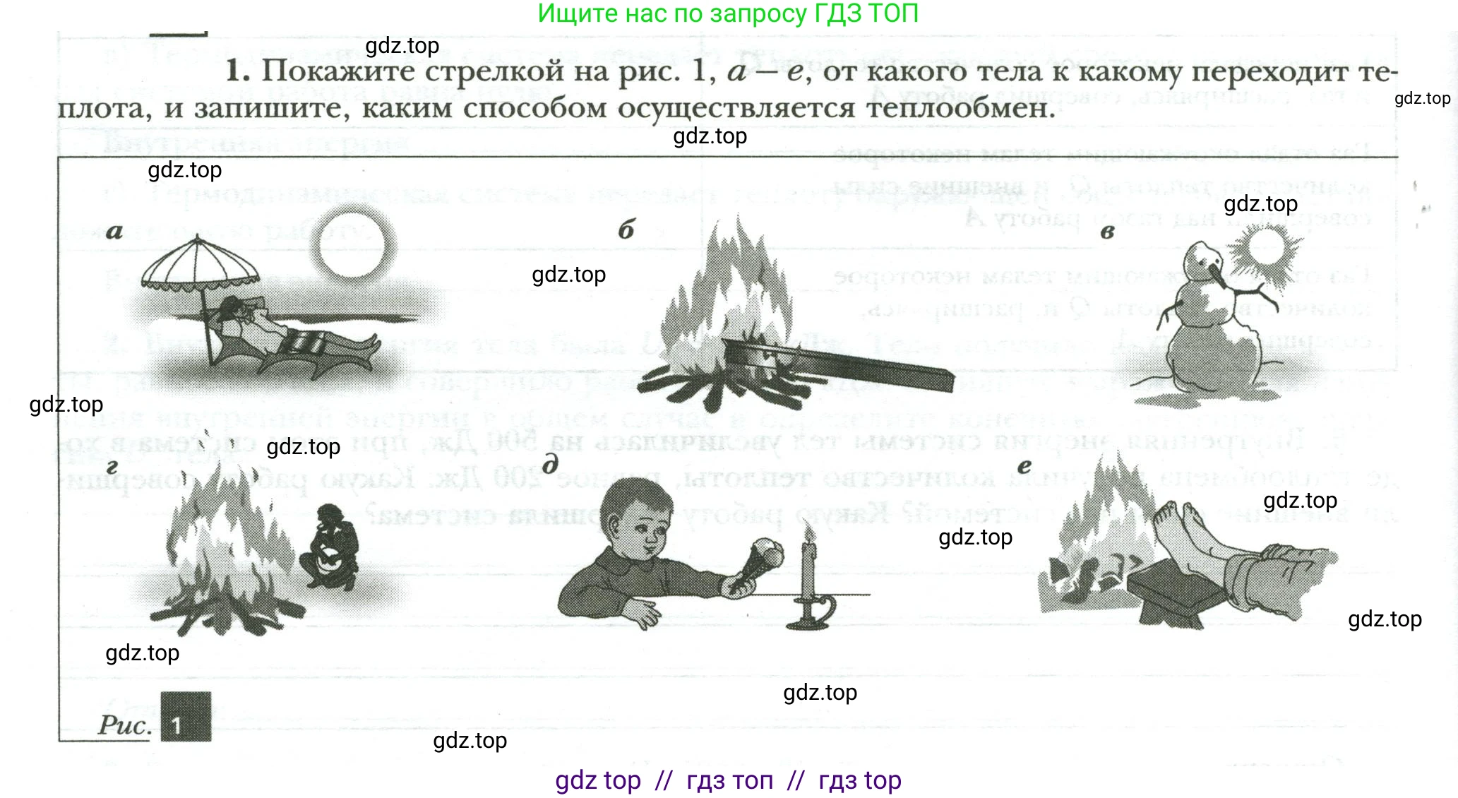 Физика, 8 класс рабочая тетрадь, авторы: Грачев Александр Васильевич, Погожев Владимир Александрович, Боков Павел Юрьевич, Вишнякова Екатерина Анатольевна, издательство Просвещение, Москва, 2008, Часть 1, страница 26, номер 1, Условие