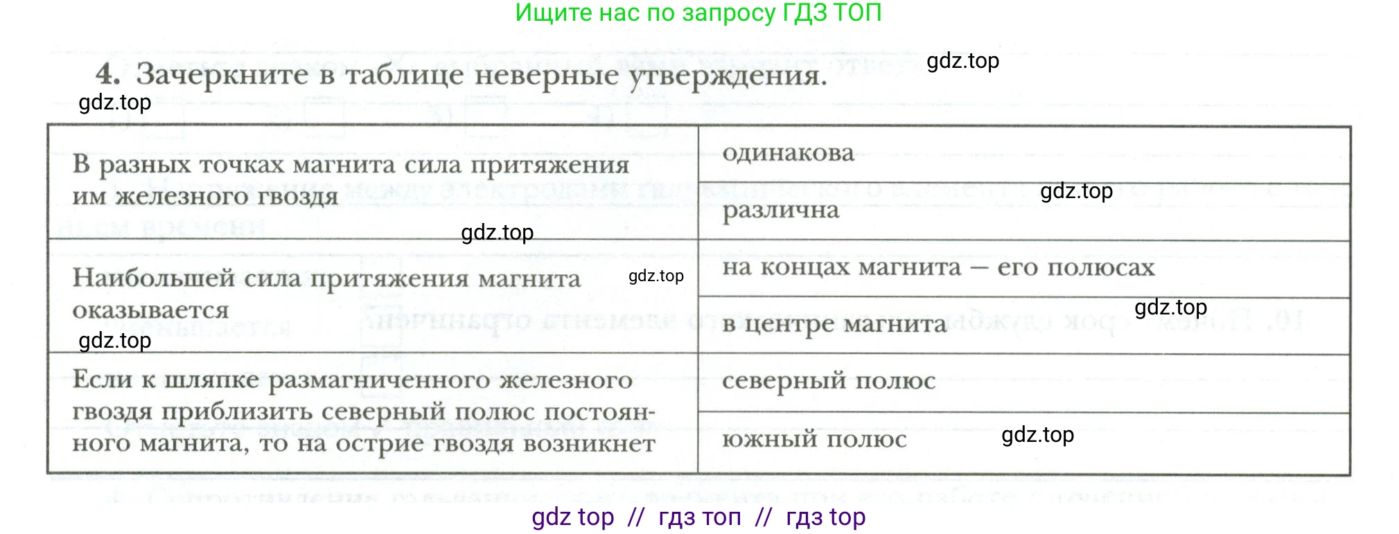Физика, 8 класс рабочая тетрадь, авторы: Грачев Александр Васильевич, Погожев Владимир Александрович, Боков Павел Юрьевич, Вишнякова Екатерина Анатольевна, издательство Просвещение, Москва, 2008, Часть 2, страница 70, номер 4, Условие