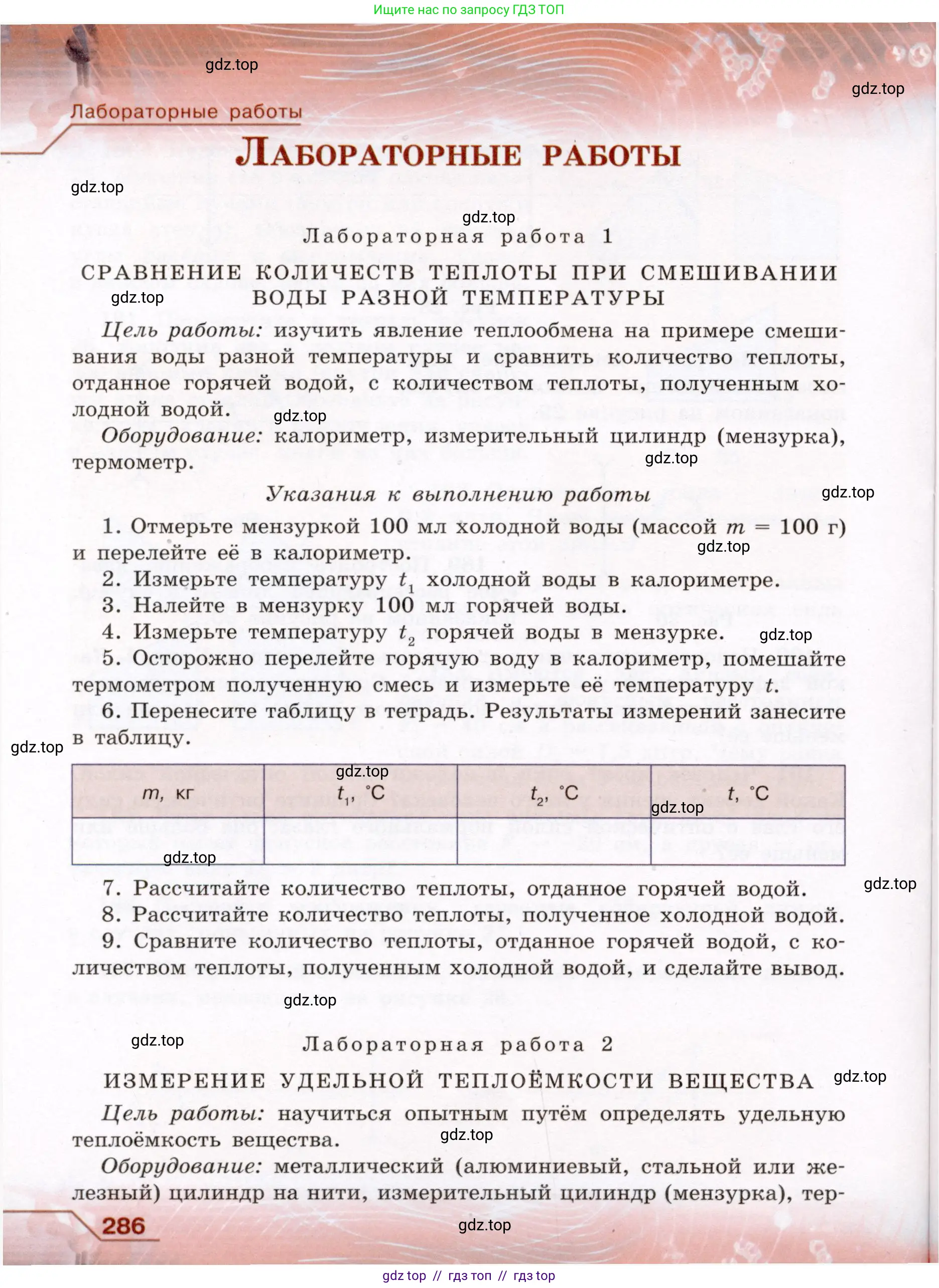 Физика, 8 класс Учебник, авторы: Громов Сергей Васильевич, Родина Надежда Александровна, Белага Виктория Владимировна, Ломаченков Иван Алексеевич, Панебратцев Юрий Анатольевич, издательство Просвещение, Москва, 2018, страница 286