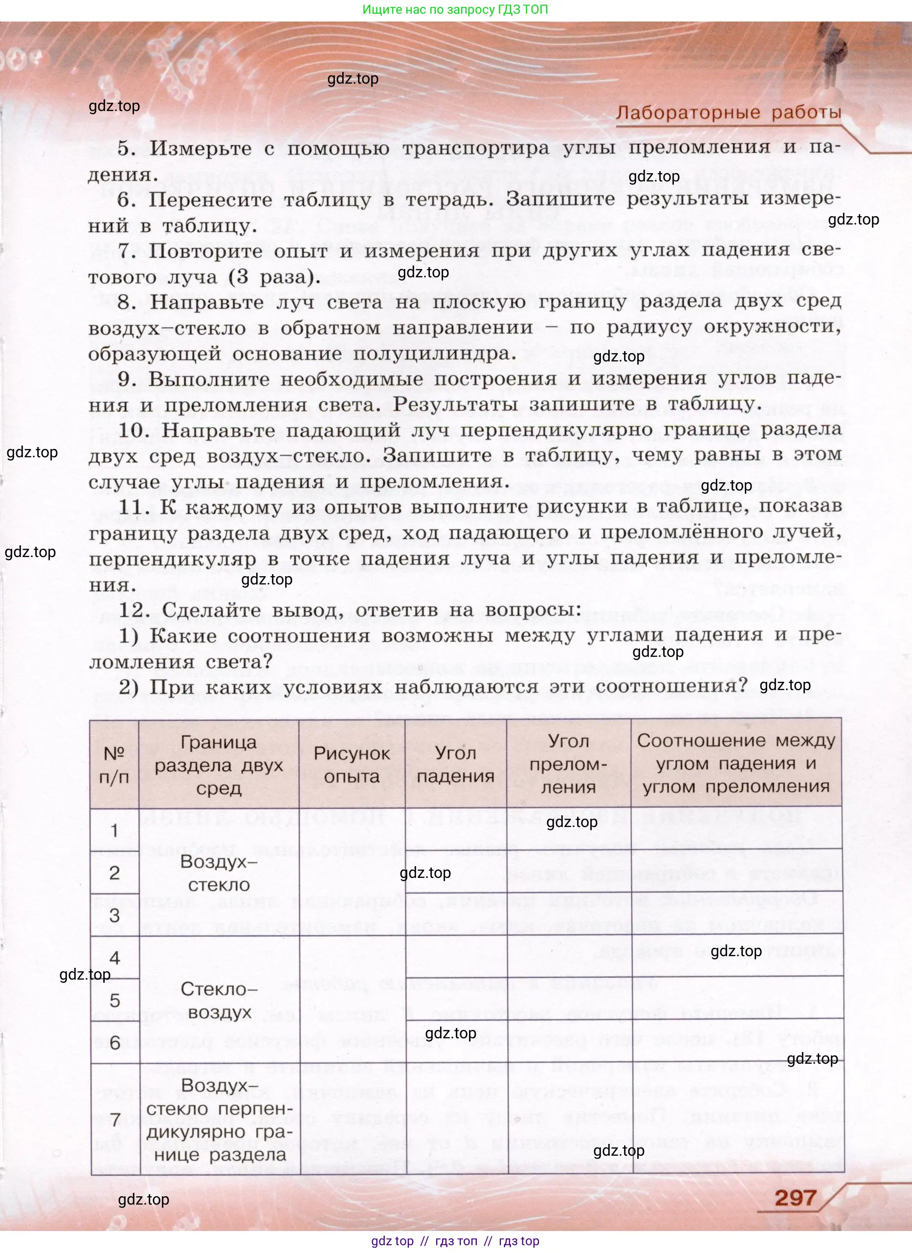 Физика, 8 класс Учебник, авторы: Громов Сергей Васильевич, Родина Надежда Александровна, Белага Виктория Владимировна, Ломаченков Иван Алексеевич, Панебратцев Юрий Анатольевич, издательство Просвещение, Москва, 2018, страница 297