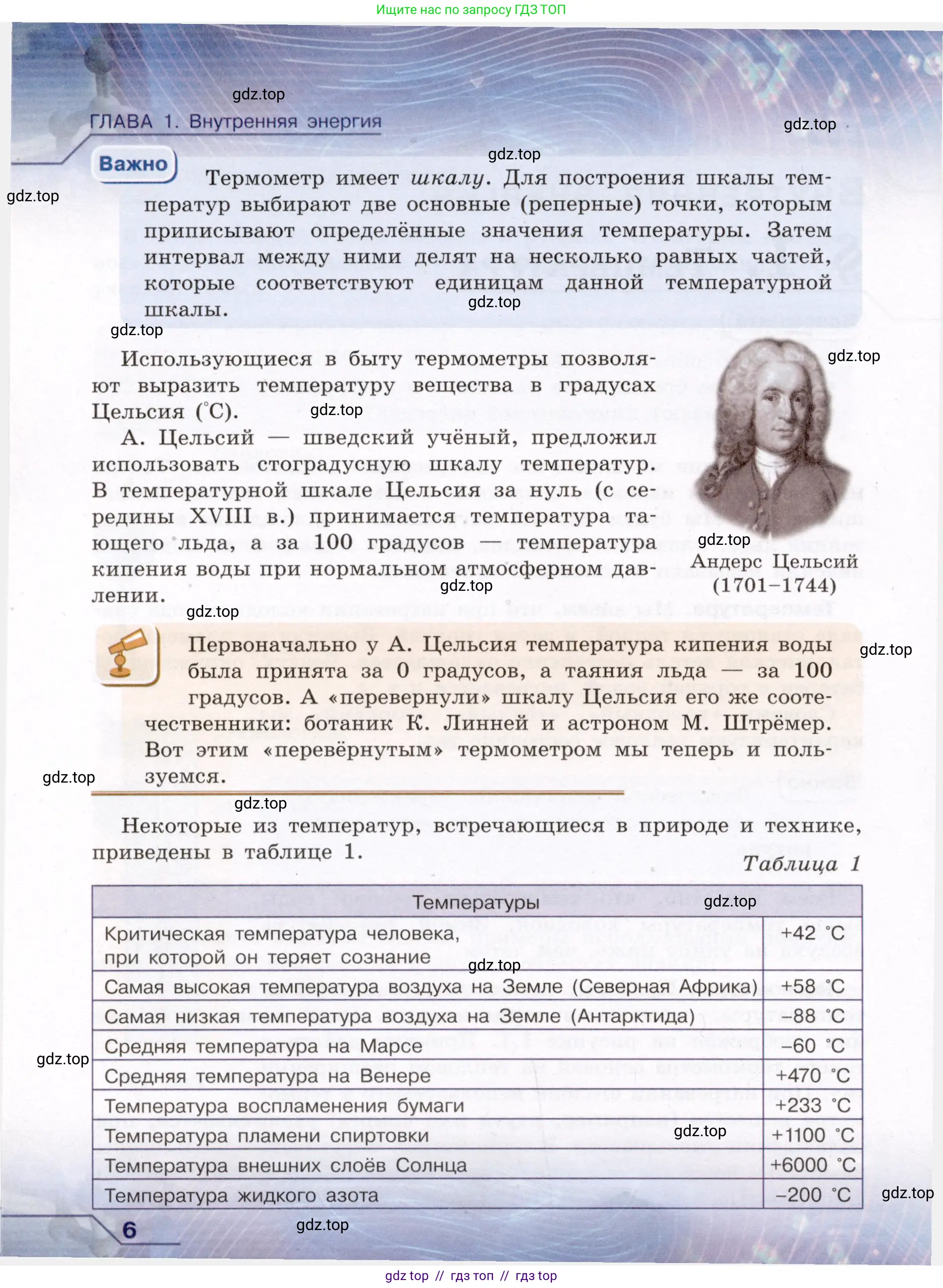 Физика, 8 класс Учебник, авторы: Громов Сергей Васильевич, Родина Надежда Александровна, Белага Виктория Владимировна, Ломаченков Иван Алексеевич, Панебратцев Юрий Анатольевич, издательство Просвещение, Москва, 2018, страница 6