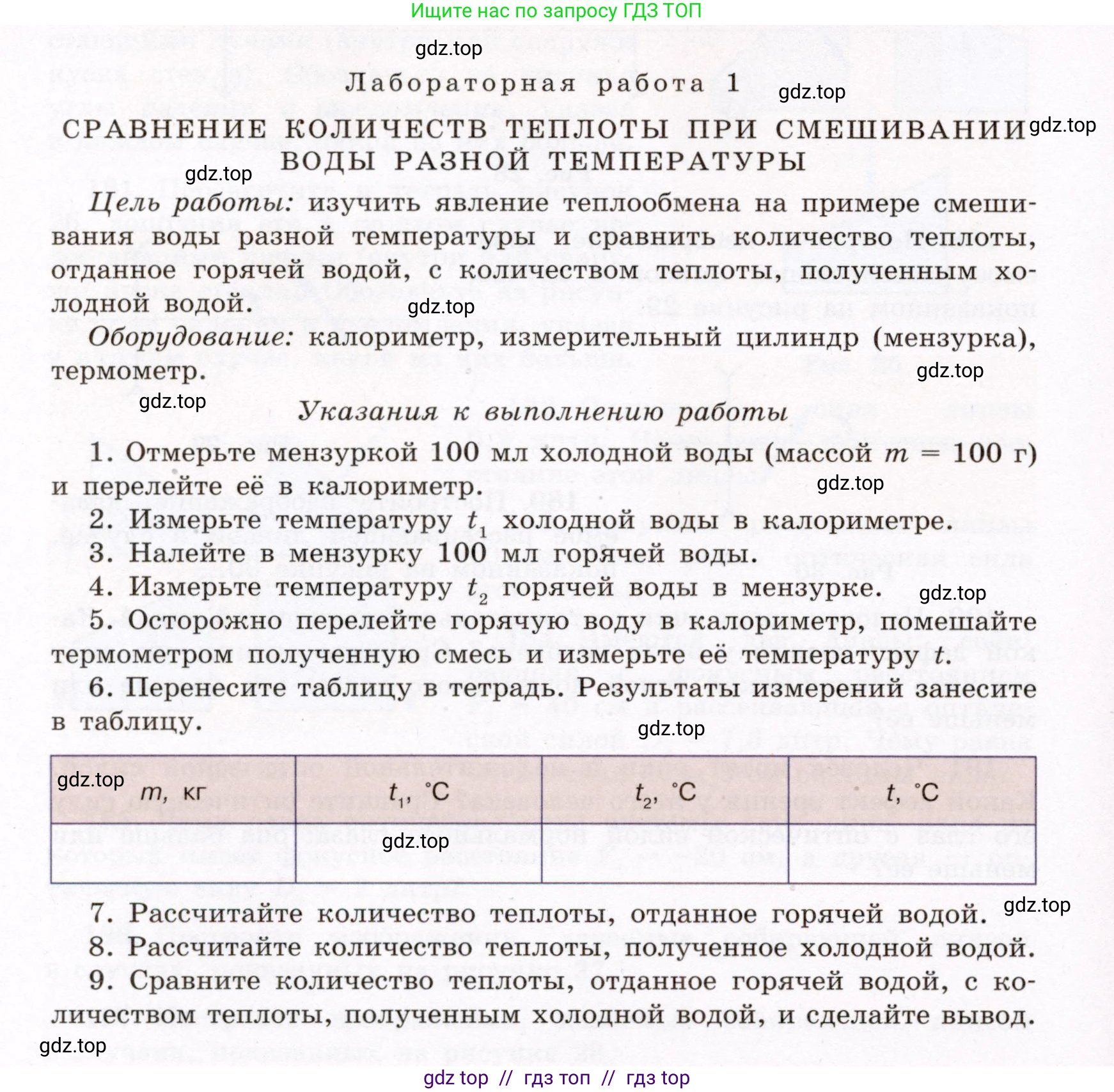 Физика, 8 класс Учебник, авторы: Громов Сергей Васильевич, Родина Надежда Александровна, Белага Виктория Владимировна, Ломаченков Иван Алексеевич, Панебратцев Юрий Анатольевич, издательство Просвещение, Москва, 2018, страница 286, номер №1, Условие