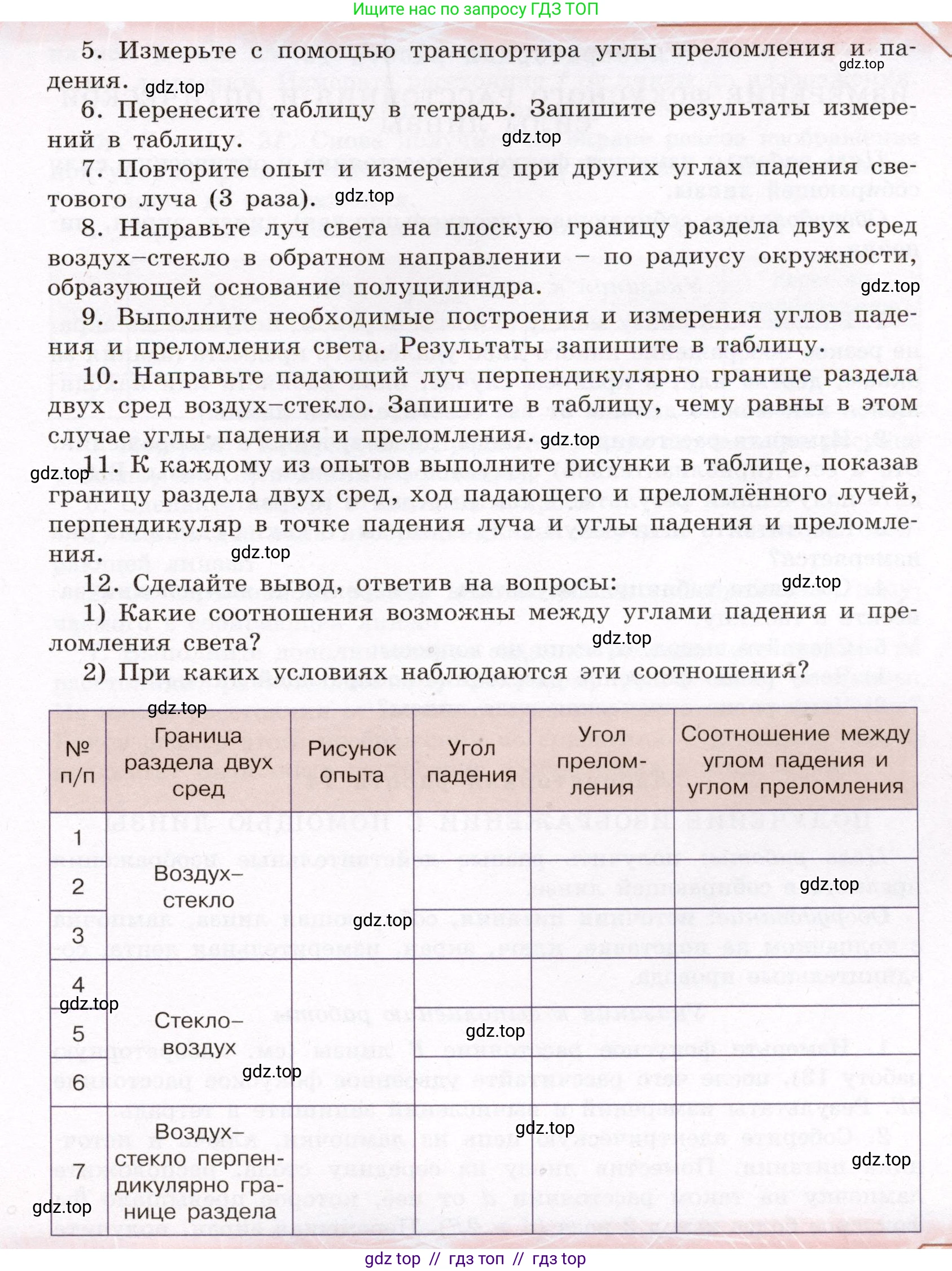 Физика, 8 класс Учебник, авторы: Громов Сергей Васильевич, Родина Надежда Александровна, Белага Виктория Владимировна, Ломаченков Иван Алексеевич, Панебратцев Юрий Анатольевич, издательство Просвещение, Москва, 2018, страница 296, номер №12, Условие (продолжение 2)