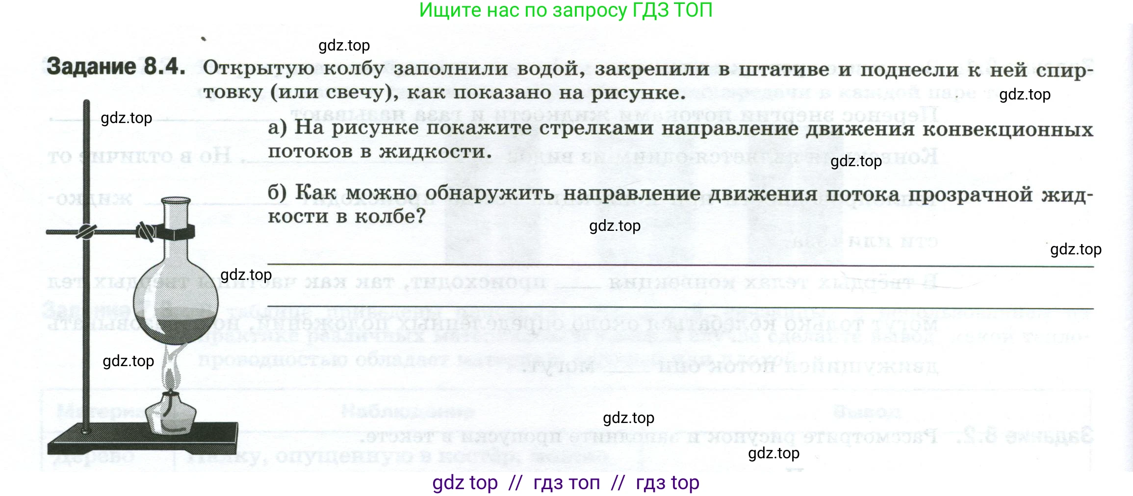 Физика, 8 класс рабочая тетрадь, автор: Ханнанова Татьяна Андреевна, издательство Просвещение, Москва, 2022, белого цвета, страница 20, номер 8.4, Условие