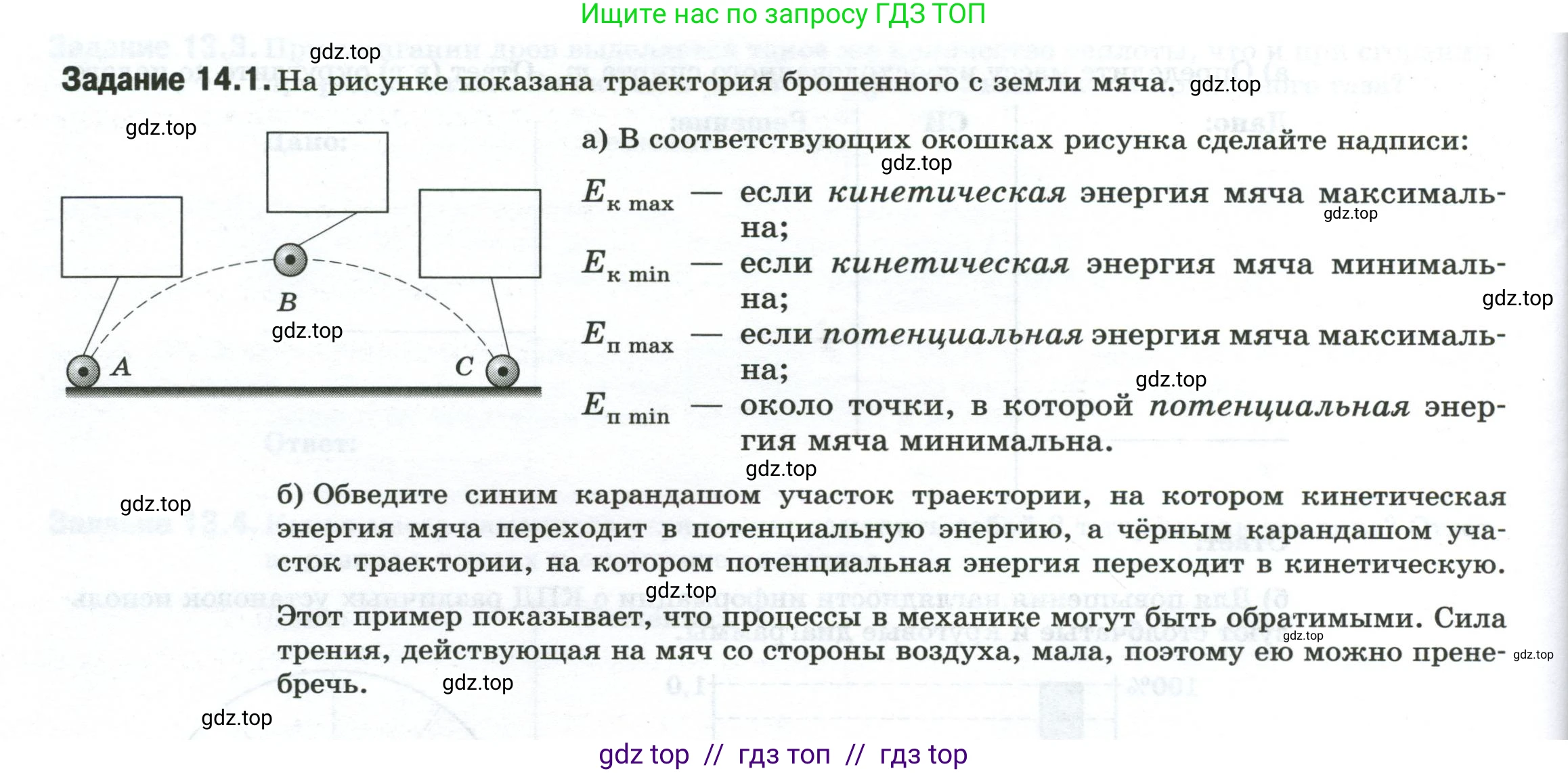 Физика, 8 класс рабочая тетрадь, автор: Ханнанова Татьяна Андреевна, издательство Просвещение, Москва, 2022, белого цвета, страница 32, номер 14.1, Условие