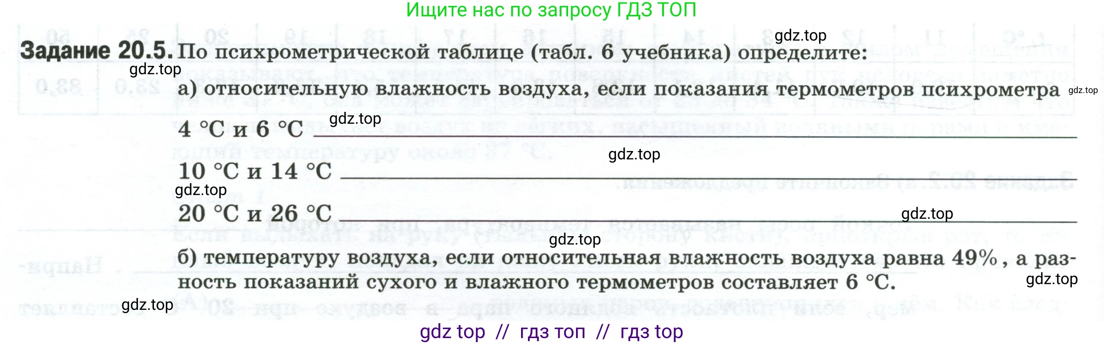 Физика, 8 класс рабочая тетрадь, автор: Ханнанова Татьяна Андреевна, издательство Просвещение, Москва, 2022, белого цвета, страница 48, номер 20.5, Условие
