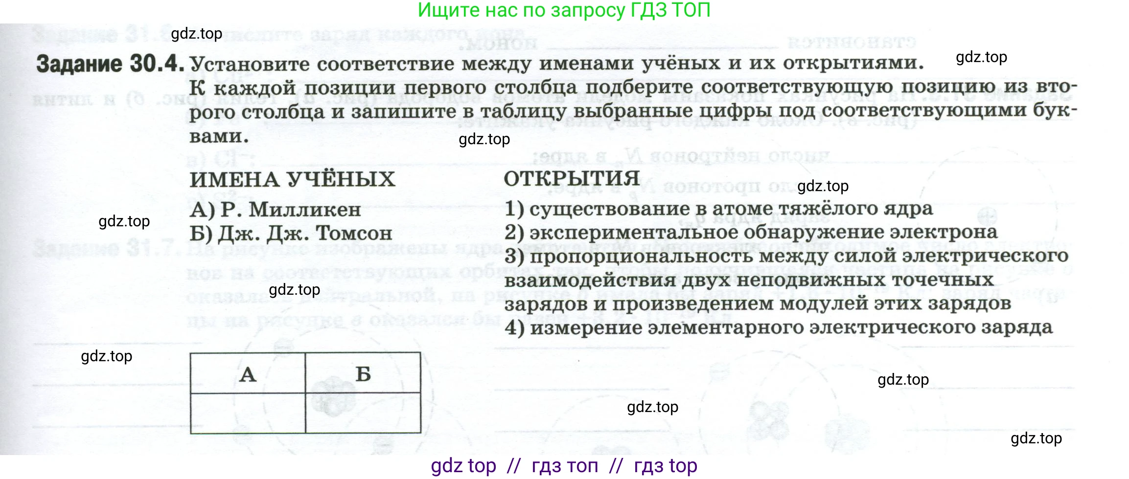 Физика, 8 класс рабочая тетрадь, автор: Ханнанова Татьяна Андреевна, издательство Просвещение, Москва, 2022, белого цвета, страница 69, номер 30.4, Условие