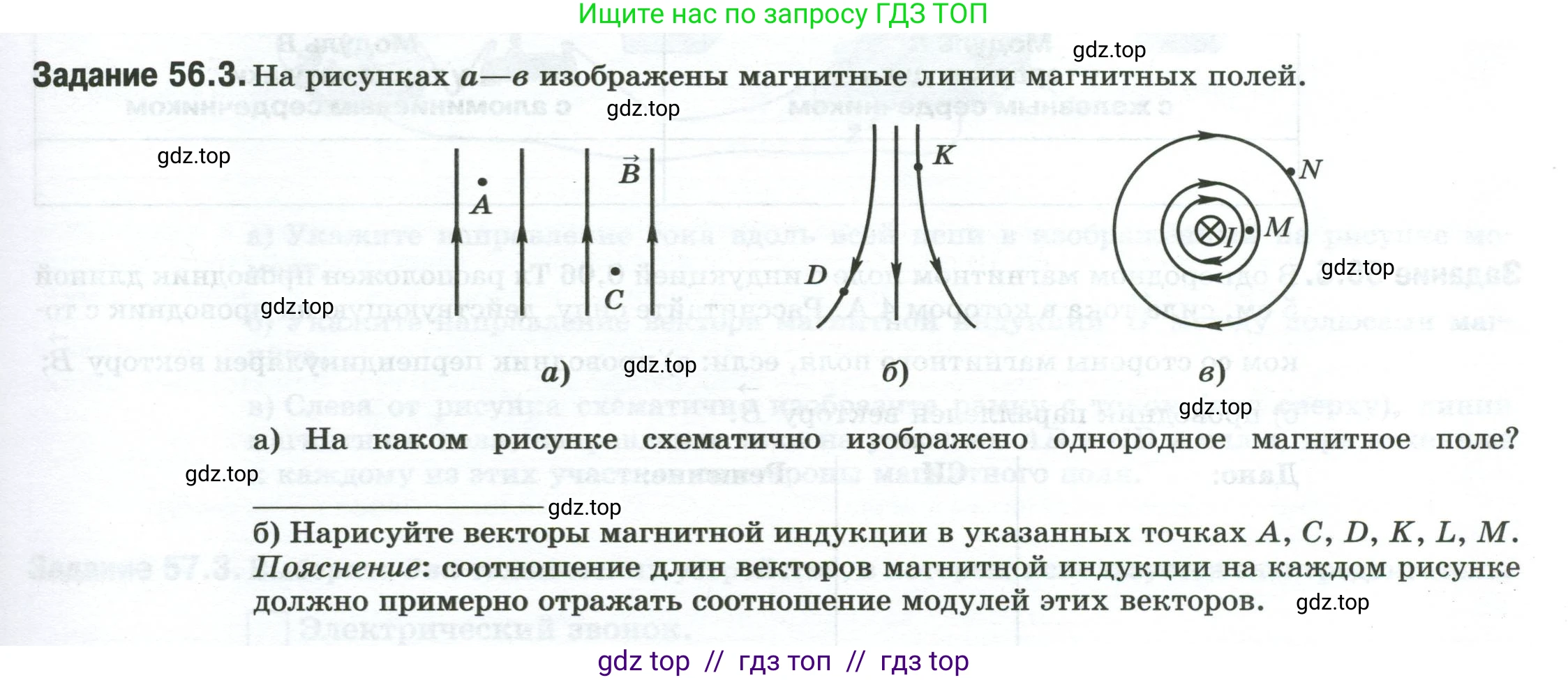 Физика, 8 класс рабочая тетрадь, автор: Ханнанова Татьяна Андреевна, издательство Просвещение, Москва, 2022, белого цвета, страница 125, номер 56.3, Условие
