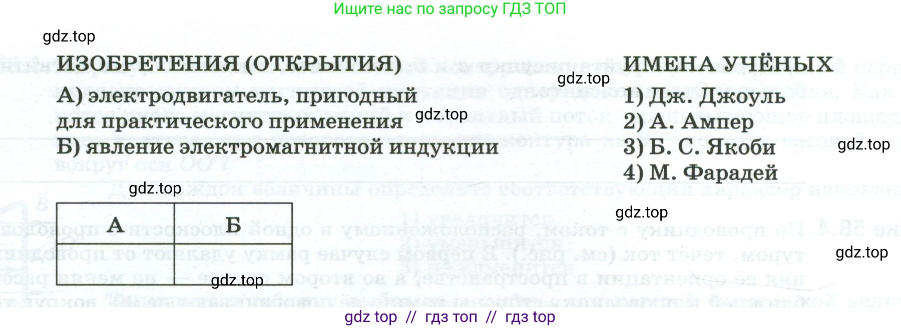 Физика, 8 класс рабочая тетрадь, автор: Ханнанова Татьяна Андреевна, издательство Просвещение, Москва, 2022, белого цвета, страница 129, номер 59.1, Условие (продолжение 2)