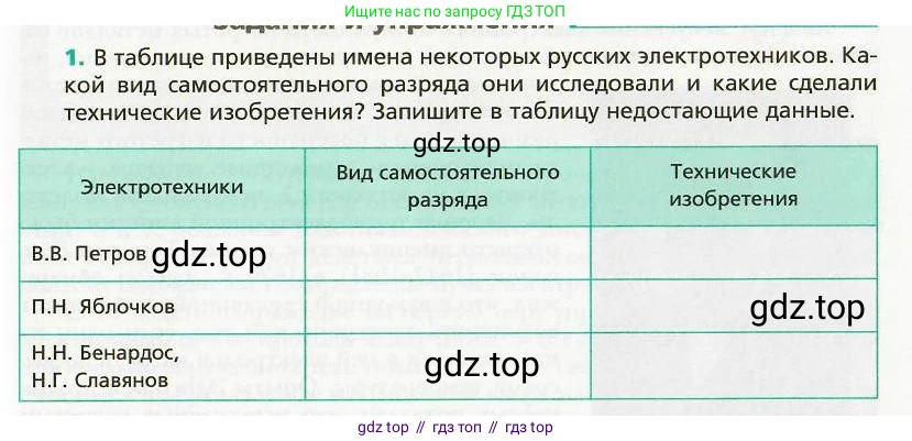 Физика, 8 класс Учебник, авторы: Хижнякова Людмила Степановна, Синявина Анна Афанасьевна, издательство Вентана-граф, Москва, 2011, серого цвета, страница 177, номер 1, Условие