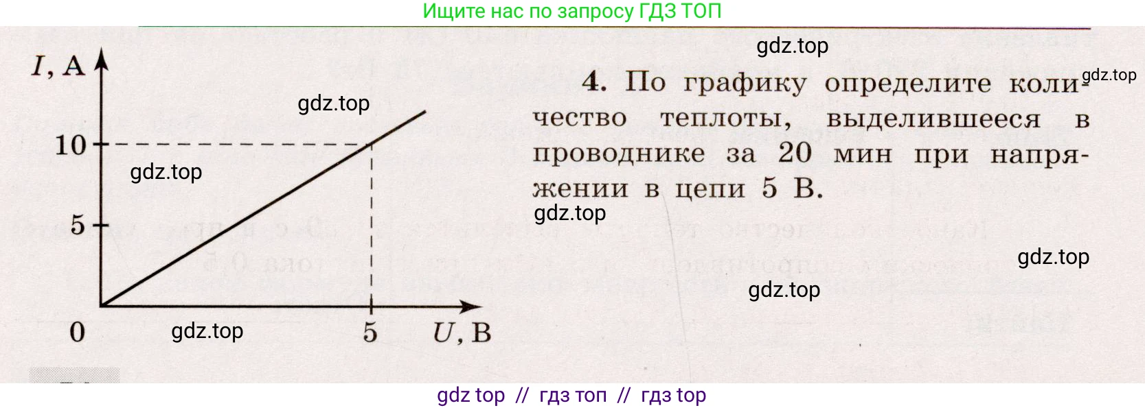 Физика, 8 класс Тренажёр, автор: Хмельницкая Алевтина Юрьевна, издательство Просвещение, Москва, 2020, страница 54, номер 4, Решение