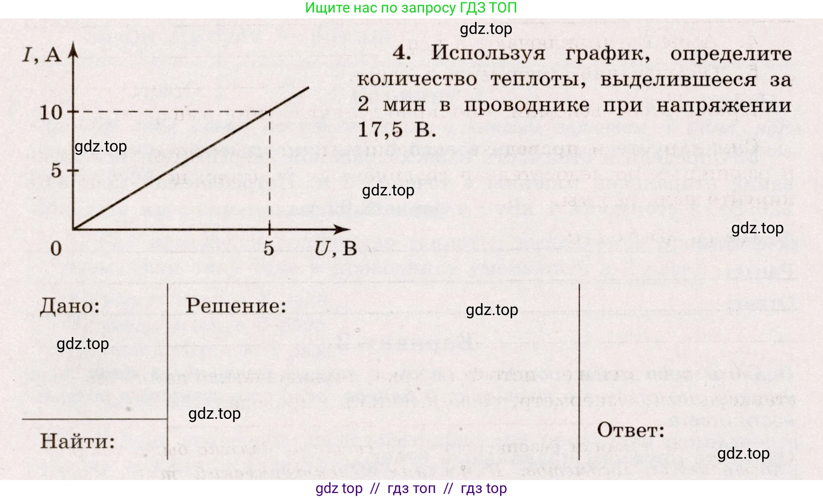 Физика, 8 класс Тренажёр, автор: Хмельницкая Алевтина Юрьевна, издательство Просвещение, Москва, 2020, страница 56, номер 4, Решение