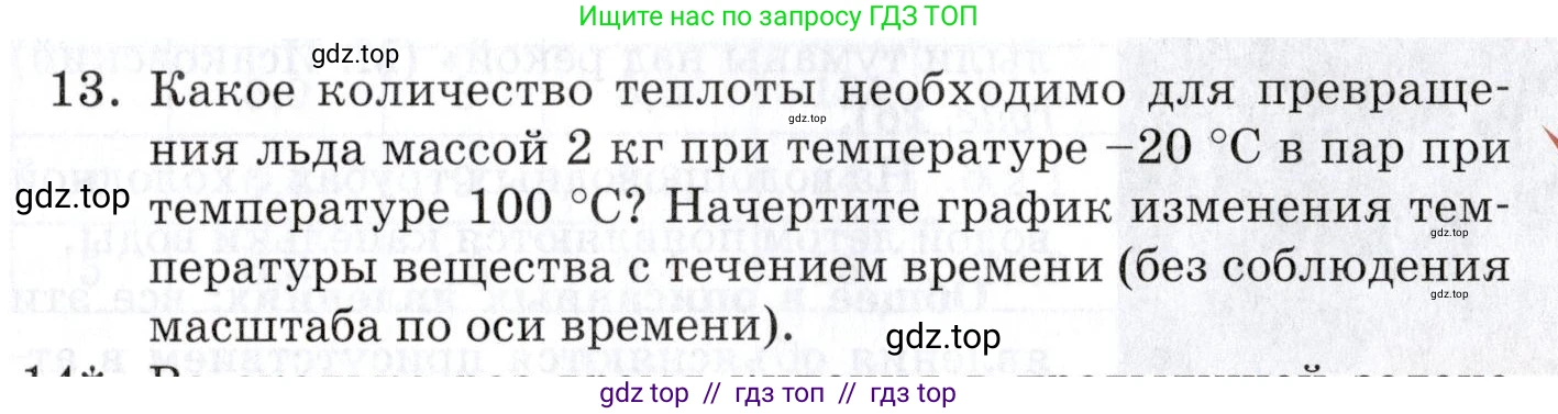 Физика, 8 класс Учебник, автор: Изергин Эдуард Тимофеевич, издательство Русское слово, Москва, 2019, страница 41, номер 13, Условие