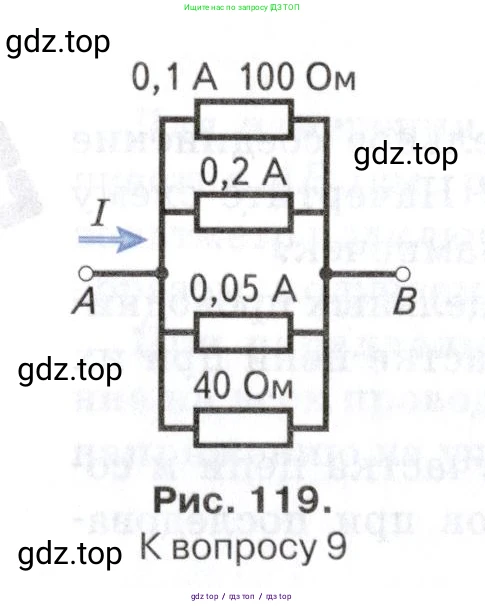 Физика, 8 класс Учебник, автор: Изергин Эдуард Тимофеевич, издательство Русское слово, Москва, 2019, страница 132, номер 9, Условие (продолжение 2)