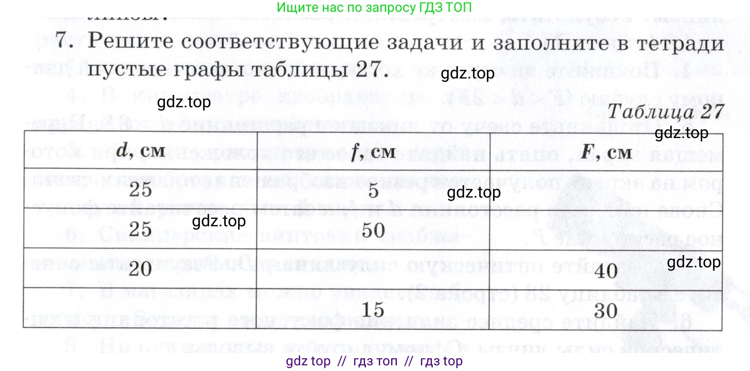 Физика, 8 класс Учебник, автор: Изергин Эдуард Тимофеевич, издательство Русское слово, Москва, 2019, страница 241, номер 7, Условие