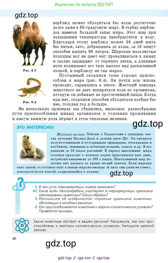 Физика, 8 класс Учебник, авторы: Кронгарт Борис Аркадьевич, Насохова Шолпан Бабиевна, издательство Мектеп, Алматы, 2018, страница 28