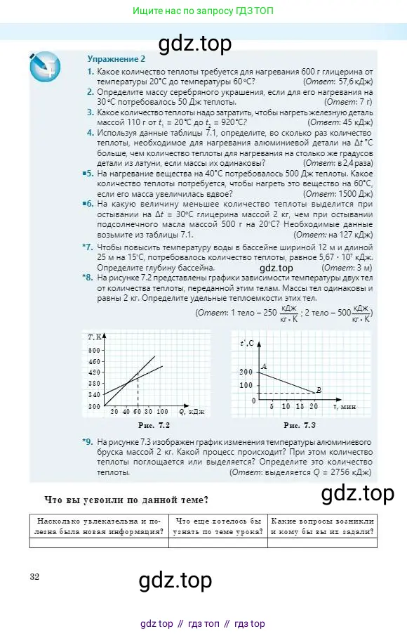 Физика, 8 класс Учебник, авторы: Кронгарт Борис Аркадьевич, Насохова Шолпан Бабиевна, издательство Мектеп, Алматы, 2018, страница 32