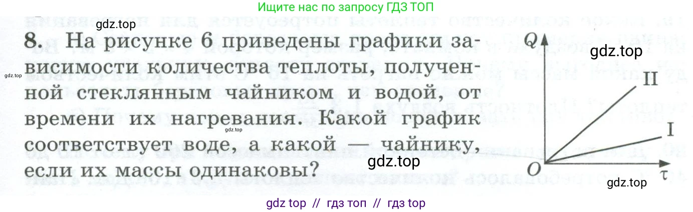 Физика, 8 класс Дидактические материалы, авторы: Марон Абрам Евсеевич, Марон Евгений Абрамович, издательство Просвещение, Москва, 2022, белого цвета, страница 11, номер 8, Условие