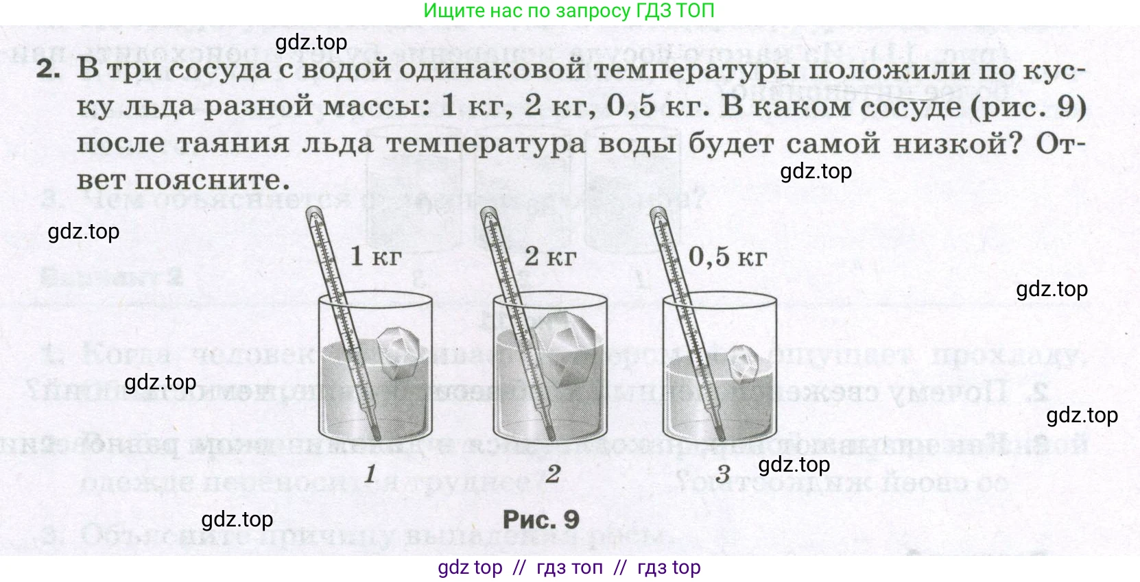 Физика, 8 класс Самостоятельные и контрольные работы, авторы: Марон Абрам Евсеевич, Марон Евгений Абрамович, издательство Просвещение, Москва, 2023, белого цвета, страница 21, номер 2, Условие