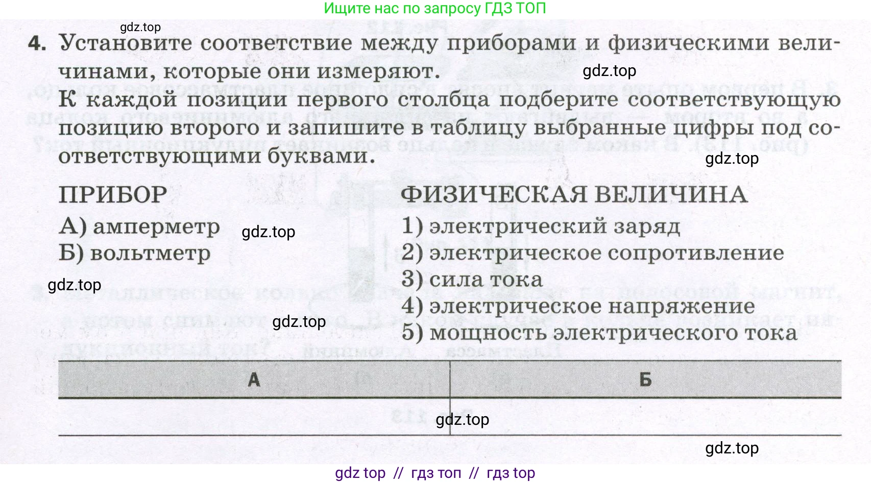 Физика, 8 класс Самостоятельные и контрольные работы, авторы: Марон Абрам Евсеевич, Марон Евгений Абрамович, издательство Просвещение, Москва, 2023, белого цвета, страница 86, номер 4, Условие