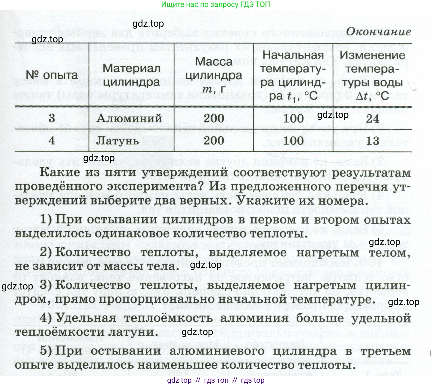 Физика, 8 класс Сборник вопросов и задач, авторы: Марон Абрам Евсеевич, Марон Евгений Абрамович, Позойский Семён Вениаминович, издательство Просвещение, Москва, 2022, белого цвета, страница 18, номер 98, Условие (продолжение 2)
