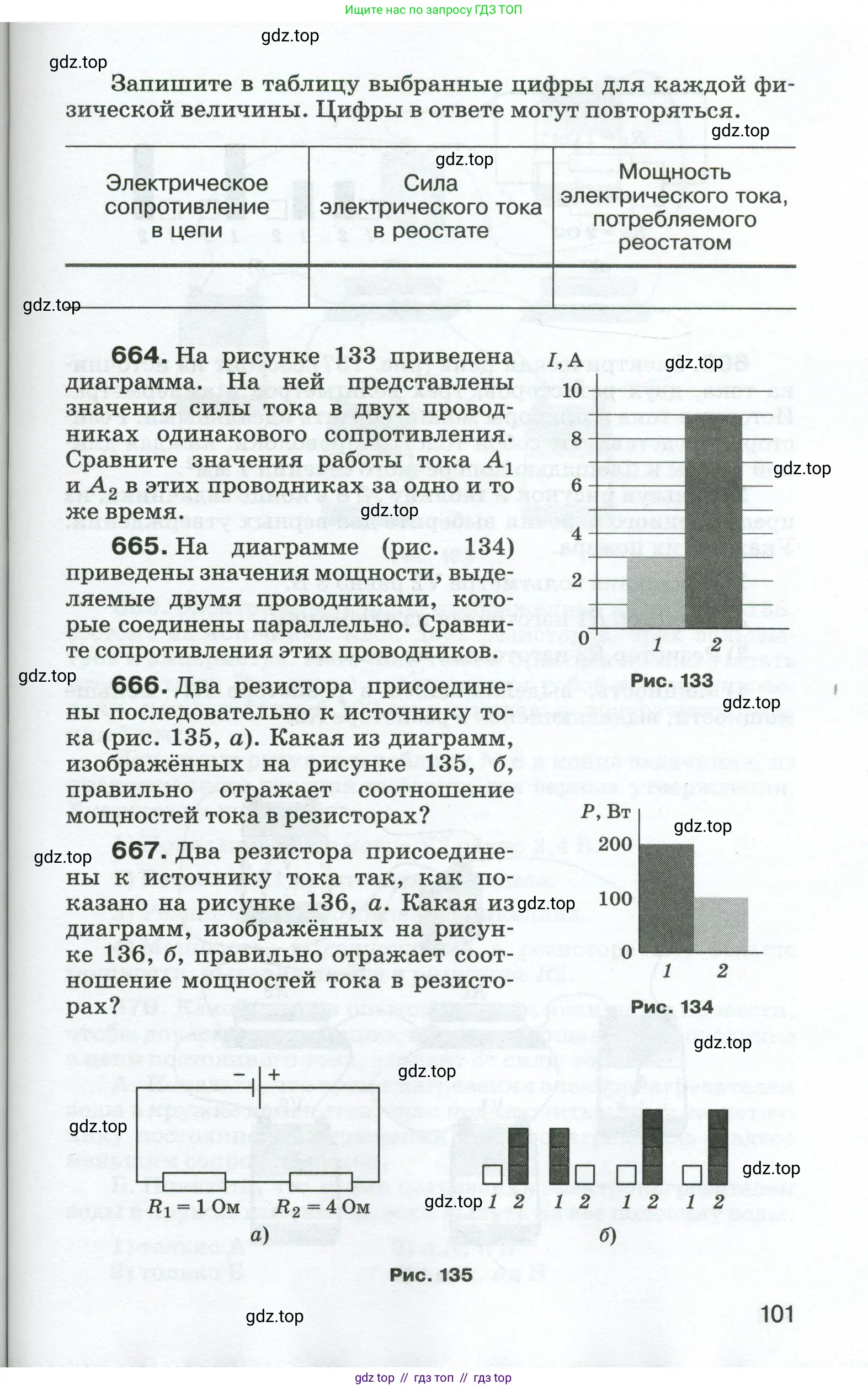 Физика, 8 класс Сборник вопросов и задач, авторы: Марон Абрам Евсеевич, Марон Евгений Абрамович, Позойский Семён Вениаминович, издательство Просвещение, Москва, 2022, белого цвета, страница 101