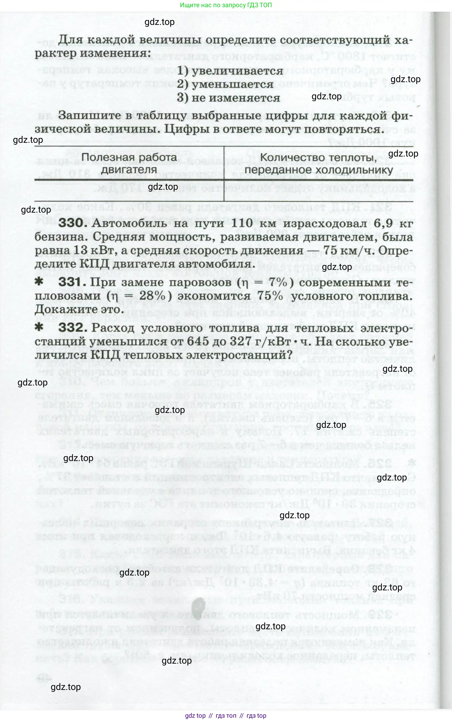 Физика, 8 класс Сборник вопросов и задач, авторы: Марон Абрам Евсеевич, Марон Евгений Абрамович, Позойский Семён Вениаминович, издательство Просвещение, Москва, 2022, белого цвета, страница 50