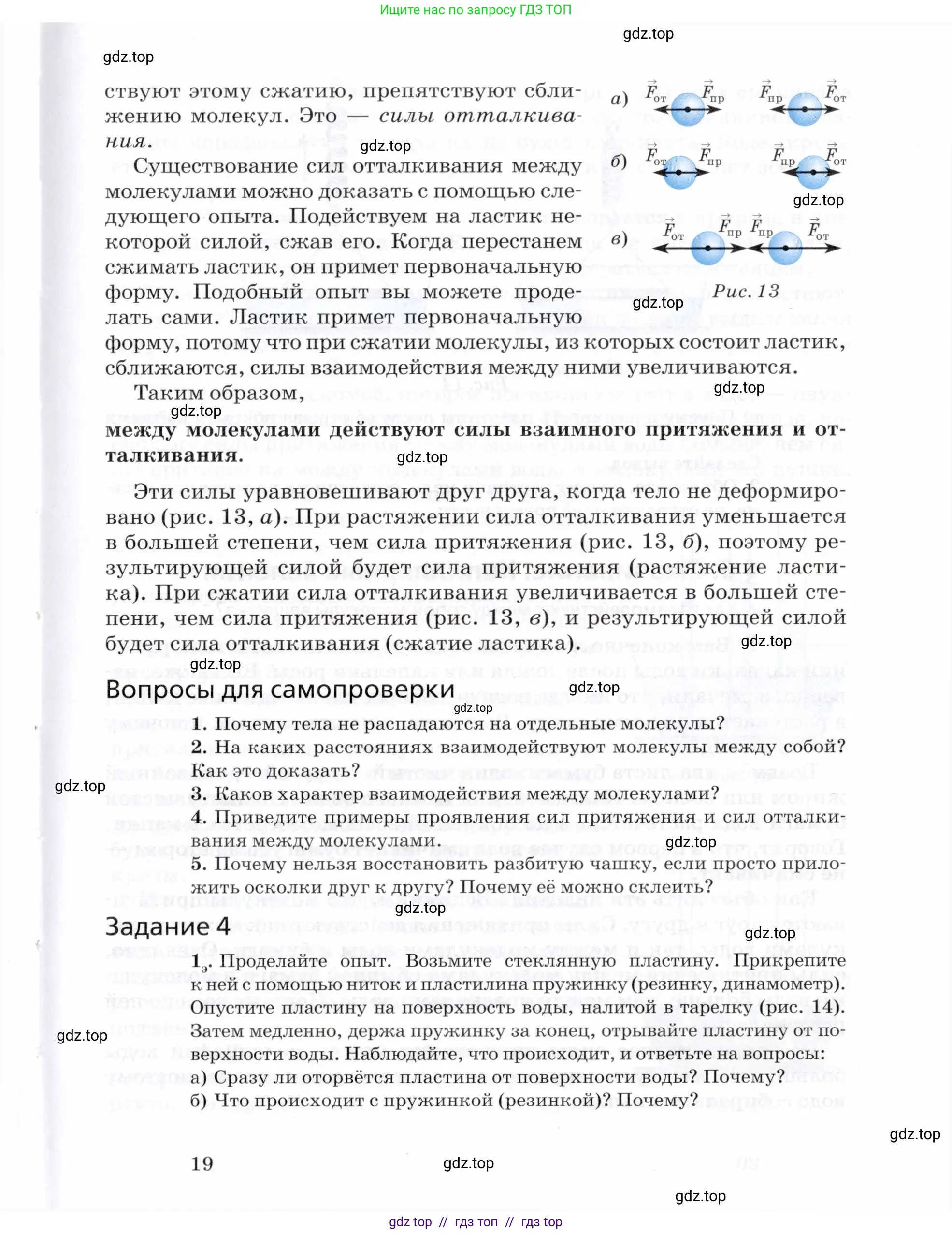 Физика, 8 класс Учебник, авторы: Пурышева Наталия Сергеевна, Важеевская Наталия Евгеньевна, издательство Просвещение, Москва, 2021, белого цвета, страница 19