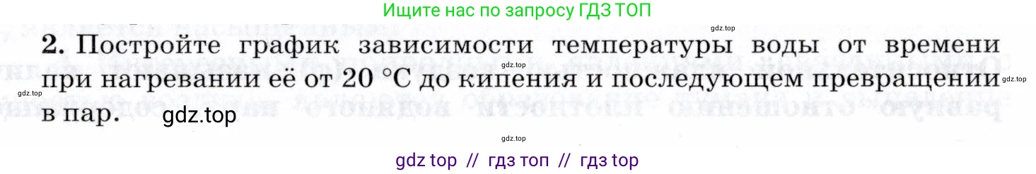 Физика, 8 класс Учебник, авторы: Пурышева Наталия Сергеевна, Важеевская Наталия Евгеньевна, издательство Просвещение, Москва, 2021, белого цвета, страница 121, номер 2, Условие