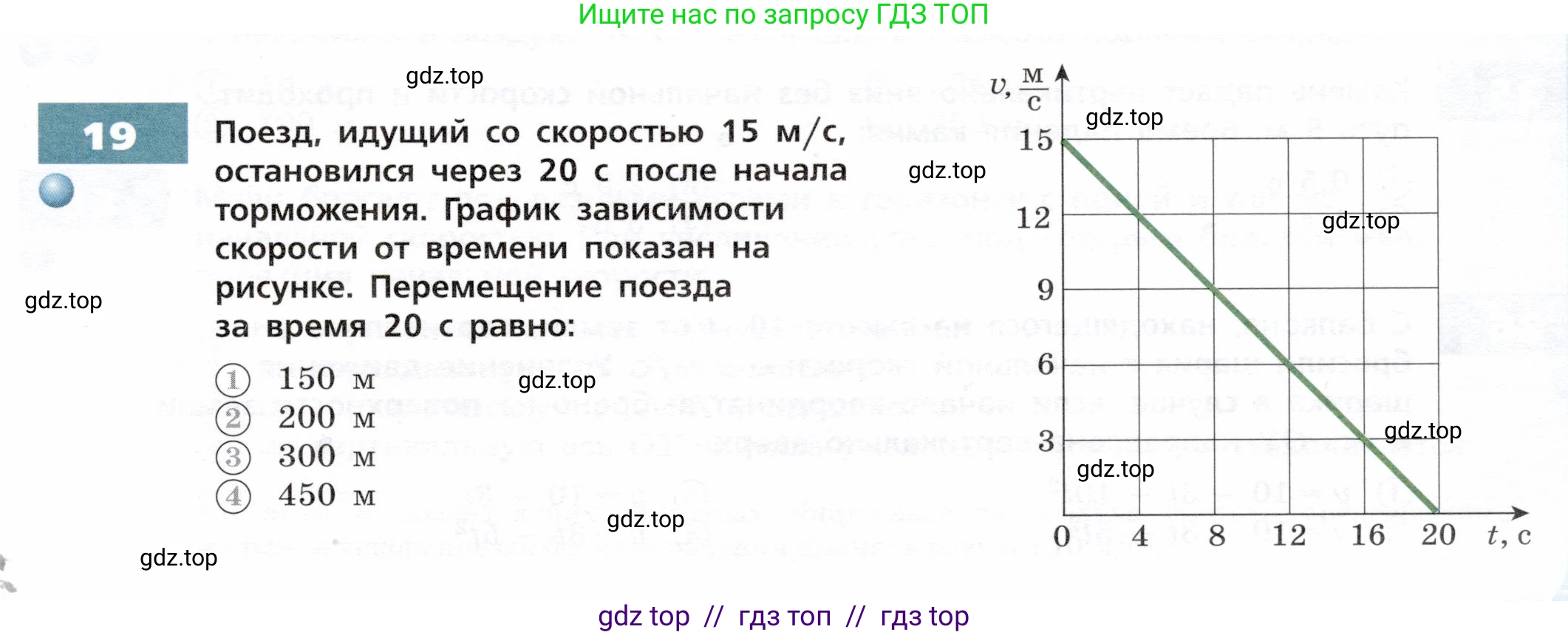 Физика, 9 класс Тетрадь-тренажёр, авторы: Артеменков Денис Александрович, Белага Виктория Владимировна, Воронцова Наталия Игоревна, Жумаев Владислав Викторович, Ломаченков Иван Алексеевич, Панебратцев Юрий Анатольевич, издательство Просвещение, Москва, 2024, голубого цвета, страница 7, номер 19, Условие