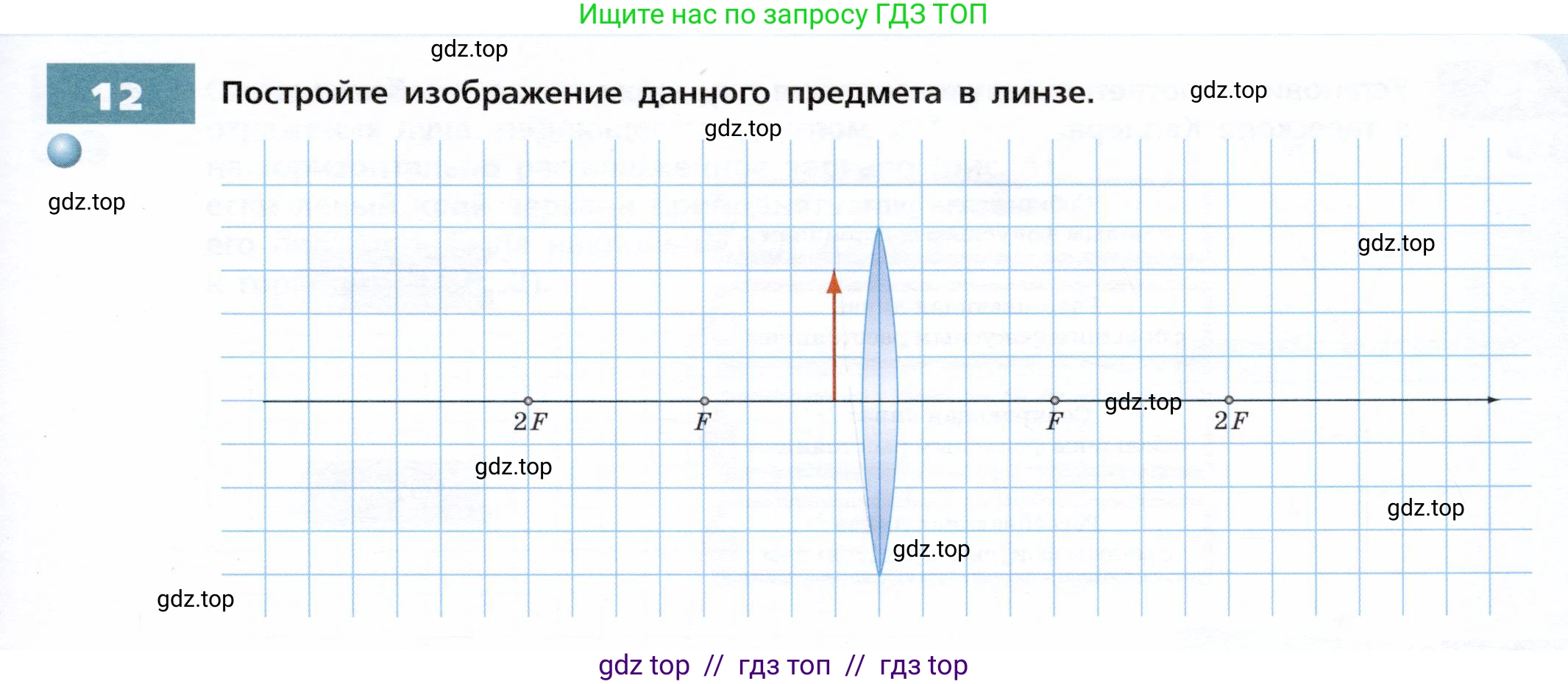 Физика, 9 класс Тетрадь-тренажёр, авторы: Артеменков Денис Александрович, Белага Виктория Владимировна, Воронцова Наталия Игоревна, Жумаев Владислав Викторович, Ломаченков Иван Алексеевич, Панебратцев Юрий Анатольевич, издательство Просвещение, Москва, 2024, голубого цвета, страница 105, номер 12, Условие
