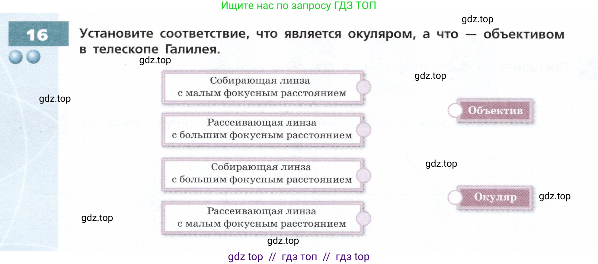 Физика, 9 класс Тетрадь-тренажёр, авторы: Артеменков Денис Александрович, Белага Виктория Владимировна, Воронцова Наталия Игоревна, Жумаев Владислав Викторович, Ломаченков Иван Алексеевич, Панебратцев Юрий Анатольевич, издательство Просвещение, Москва, 2024, голубого цвета, страница 106, номер 16, Условие