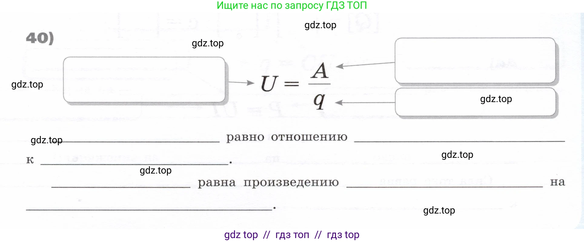 Физика, 9 класс Тетрадь-тренажёр, авторы: Артеменков Денис Александрович, Белага Виктория Владимировна, Воронцова Наталия Игоревна, Жумаев Владислав Викторович, Ломаченков Иван Алексеевич, Панебратцев Юрий Анатольевич, издательство Просвещение, Москва, 2024, голубого цвета, страница 151, номер 40, Условие