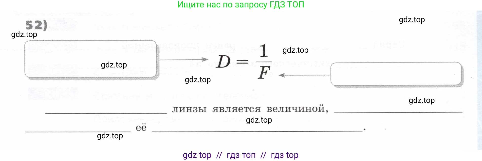 Физика, 9 класс Тетрадь-тренажёр, авторы: Артеменков Денис Александрович, Белага Виктория Владимировна, Воронцова Наталия Игоревна, Жумаев Владислав Викторович, Ломаченков Иван Алексеевич, Панебратцев Юрий Анатольевич, издательство Просвещение, Москва, 2024, голубого цвета, страница 155, номер 52, Условие