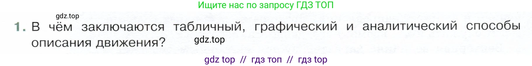 Физика, 9 класс Учебник, авторы: Белага Виктория Владимировна, Воронцова Наталия Игоревна, Ломаченков Иван Алексеевич, Панебратцев Юрий Анатольевич, издательство Просвещение, Москва, 2024, голубого цвета, Часть 1, страница 11, номер 1, Условие