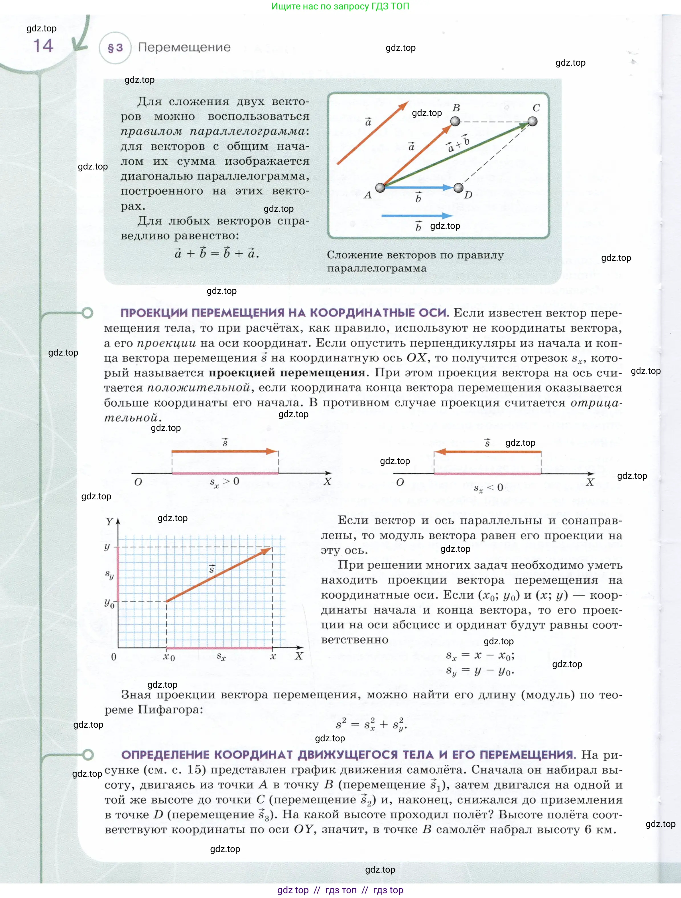 Физика, 9 класс Учебник, авторы: Белага Виктория Владимировна, Воронцова Наталия Игоревна, Ломаченков Иван Алексеевич, Панебратцев Юрий Анатольевич, издательство Просвещение, Москва, 2024, голубого цвета, страница 14