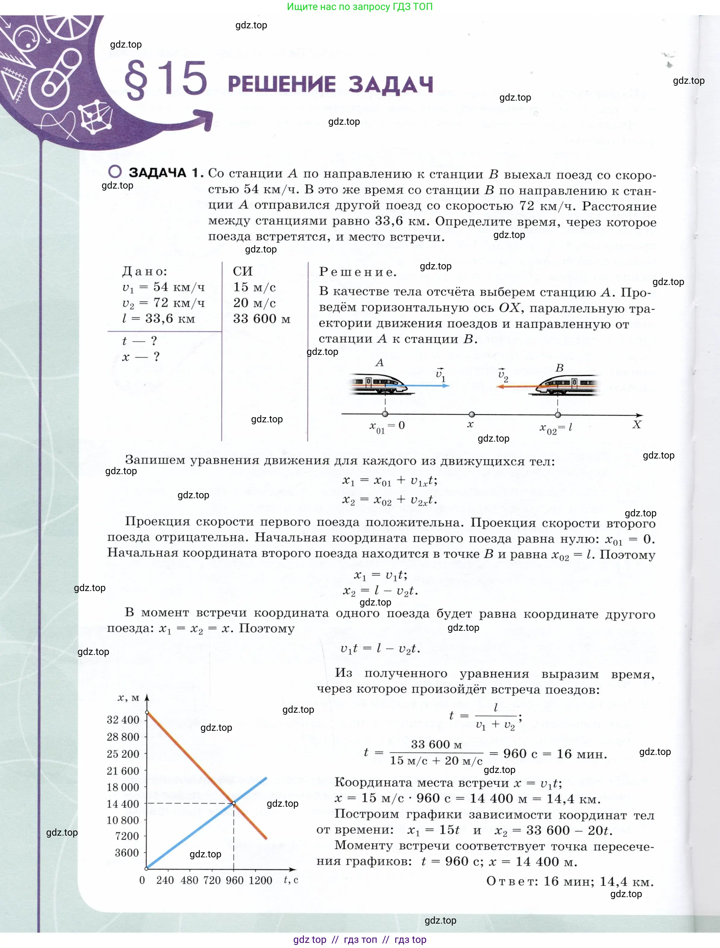 Физика, 9 класс Учебник, авторы: Белага Виктория Владимировна, Воронцова Наталия Игоревна, Ломаченков Иван Алексеевич, Панебратцев Юрий Анатольевич, издательство Просвещение, Москва, 2024, голубого цвета, страница 58